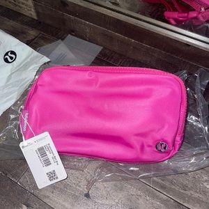 Sonic pink lululemon belt bag. Brand new with tags and will ship QUICK!